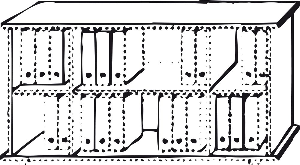 Produktbild Hammerbacher Sideboard 2 Böden Buche