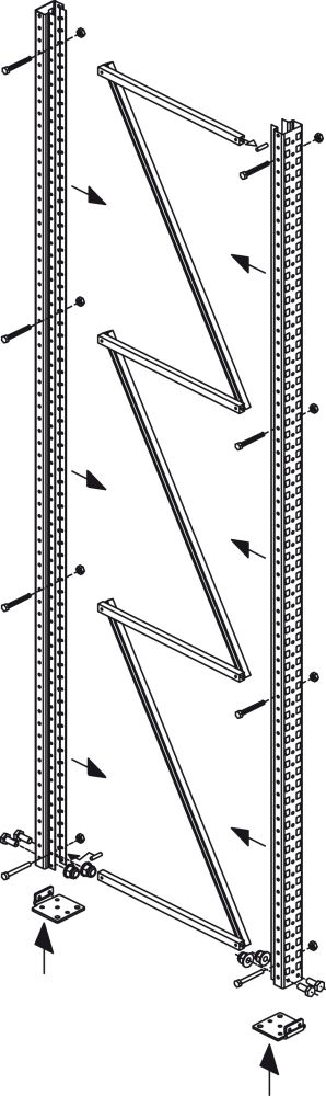 Produktbild Meta Ständer SR 85/20 verz. 2700x1100 mm MULIPAL