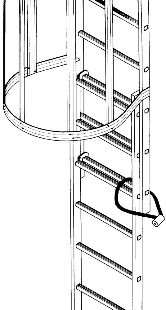 Produktbild ZARGES Einstiegleiter LM 3,18 m