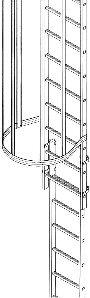 Produktbild ZARGES Fluchtleiter LM ca. 2,50 m