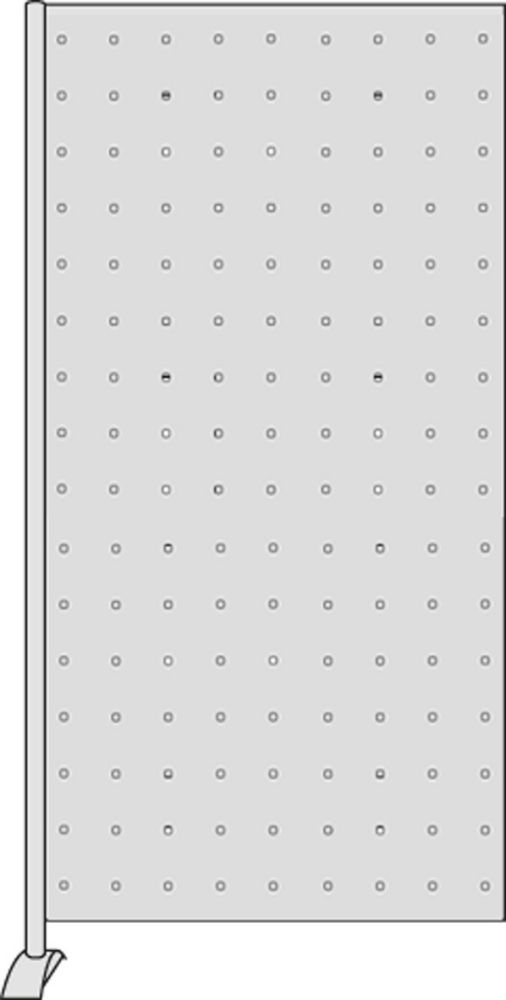 Produktbild Kerkmann Stellwandelement Lochblech B800xH1750mm