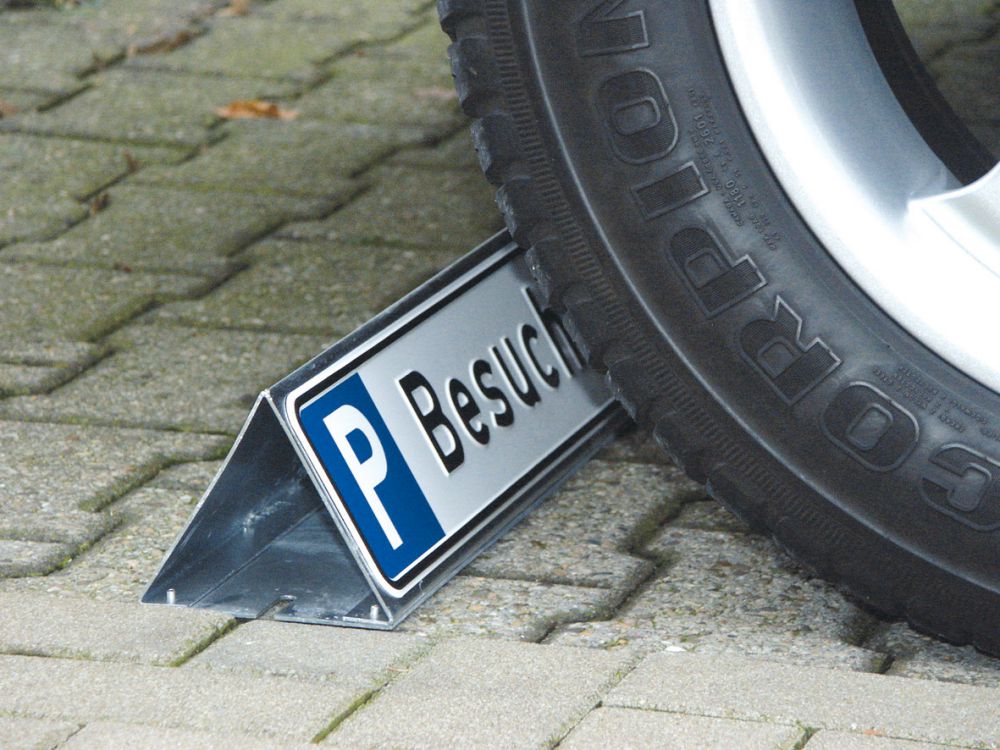 Produktbild Parkbegr. f. Parkplatzs. Stahl verzinkt