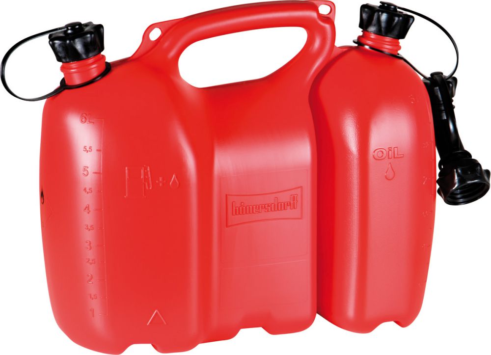 Produktbild Hünersdorff Doppelkanister PROFI 7 +3l rot
