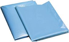 Produktbild Müllsack 120 l blau ca. 80 my lose bild 2