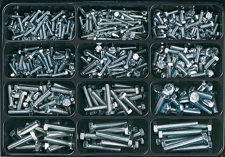 Produktbild E-NORM Montagekoffer 25 DIN 933-8.8 zn