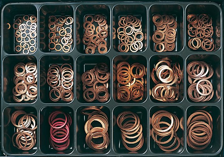 Produktbild E-NORM Montagekoffer 19 Dichtringe Cu