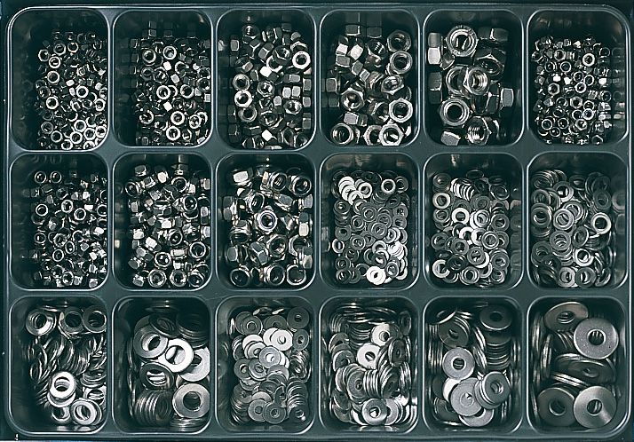 Produktbild E-NORM Montagekoffer 23 Edelstahlsort.