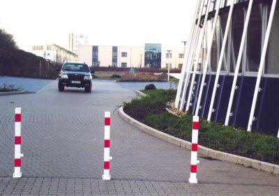 Produktbild Urbanus Sperrpfosten Alu mit Bodenplatte bild 2