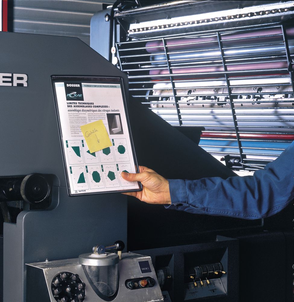 Produktbild Magnetische Tafel A4 univschwarz ( 1 VE 5 Stück )