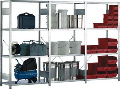 Produktbild Meta Zusatzböden 1000x500mm f. CLIP-Set,vzk. (VE2) bild 1