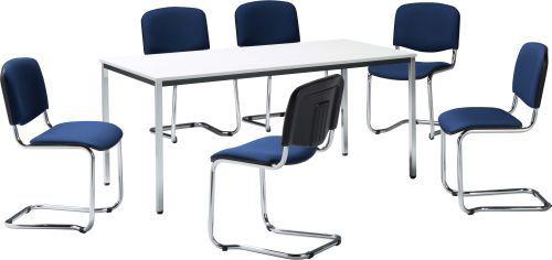 Produktbild Sitzgruppe Tisch 1400x800mm und 6 Stühle