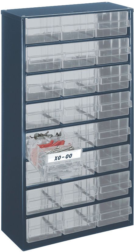 Produktbild Raaco Schubla.-Magazin 1224- 0224 Schubladen blau bild 1