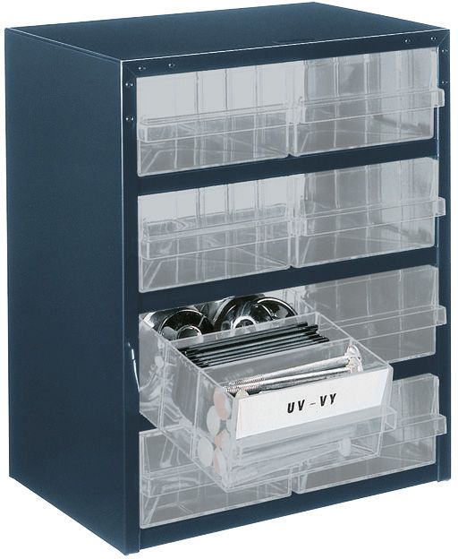 Produktbild Raaco Schubladenmagazin Typ 8-2 blau