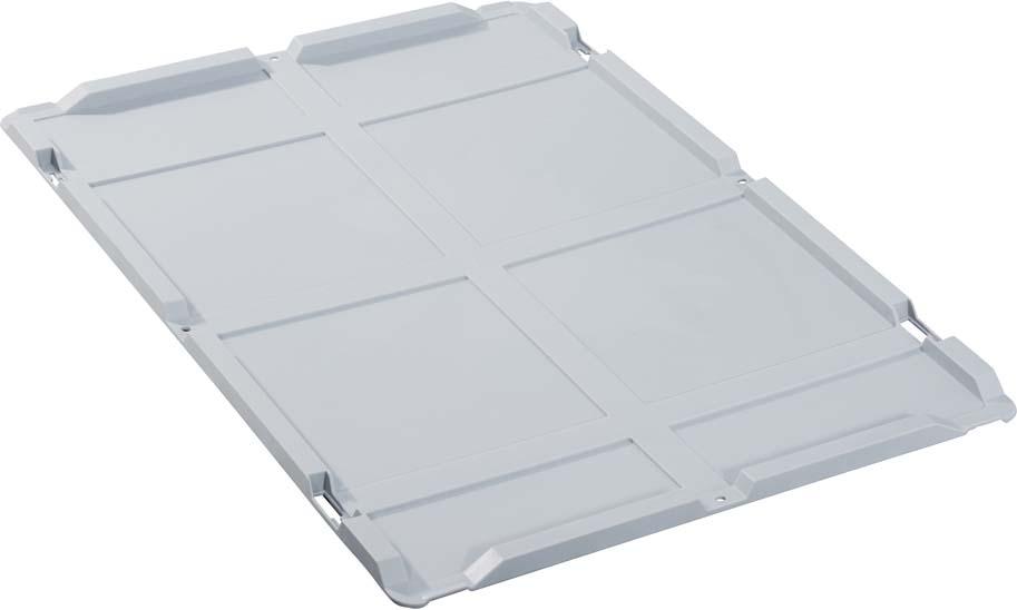 Produktbild Allit Stülpdeckel, grau für Eurobox 600