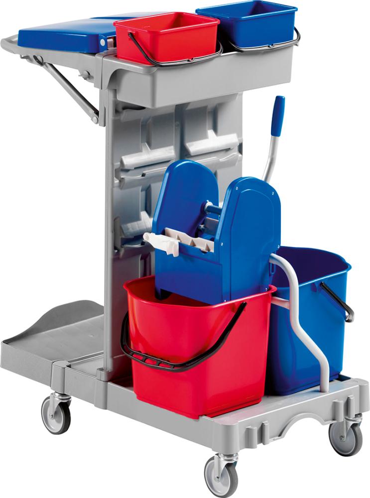 Produktbild Reinigungswagen Poly II 970 x 680 x 1110 2 x 15 Liter