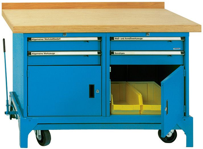 Produktbild Lokoma Mobile Werkbank N-KW130/4T