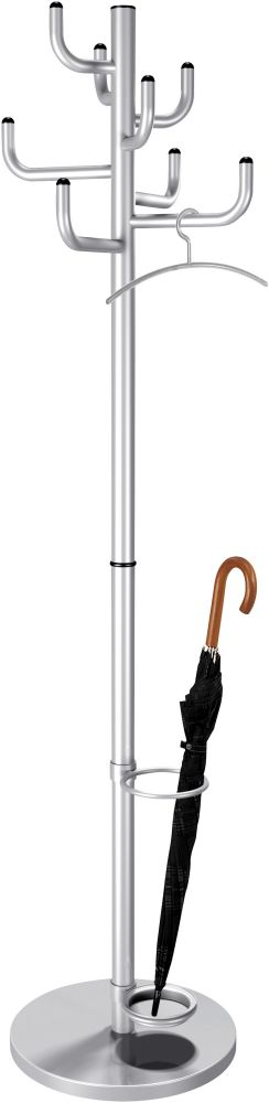 Produktbild Kerkmann Garderobenständer 8 Hut-/Mantelhaken silber