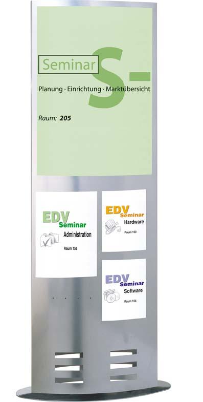 Produktbild Kerkmann Infosäule tec-art H 1850 mm bild 2