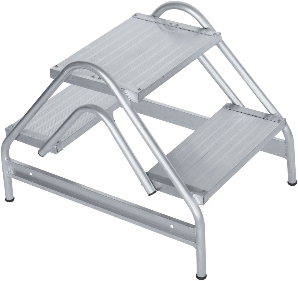 Produktbild Günzburger Arbeitspodest Alu ger. 2x2 Stufen bild 1