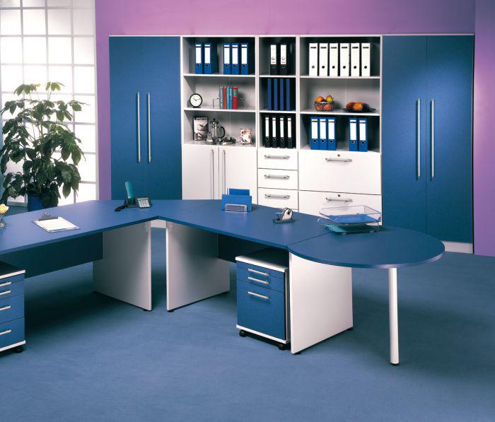 Produktbild Hammerbacher Büroschrank Buche grau 800x420x2004 mm 4 Böden bild 2