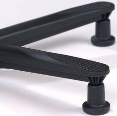 Produktbild Hammerbacher Säulentisch Nussbaum/sw D800mm H720-1140mm bild 4