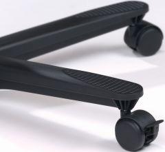 Produktbild Hammerbacher Säulentisch Nussbaum/sw D800mm H720-1140mm bild 5