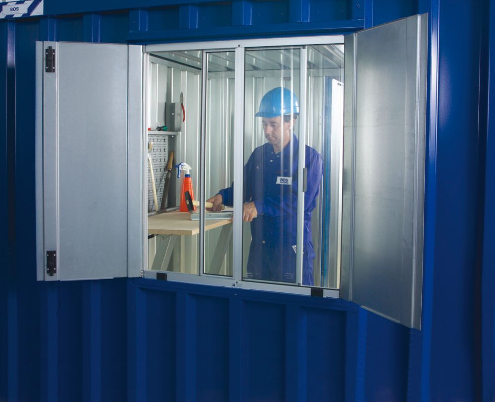 Produktbild Schiebefenster mit Blendläden