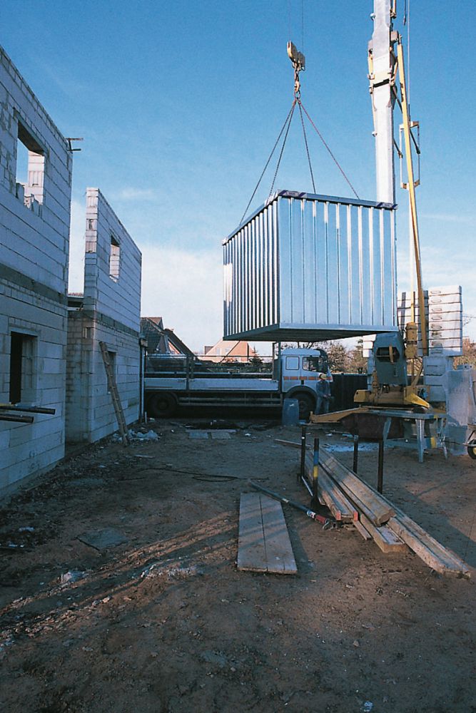 Produktbild Schnellbaucontainer SC 3x2m,1 Flügeltür bild 1