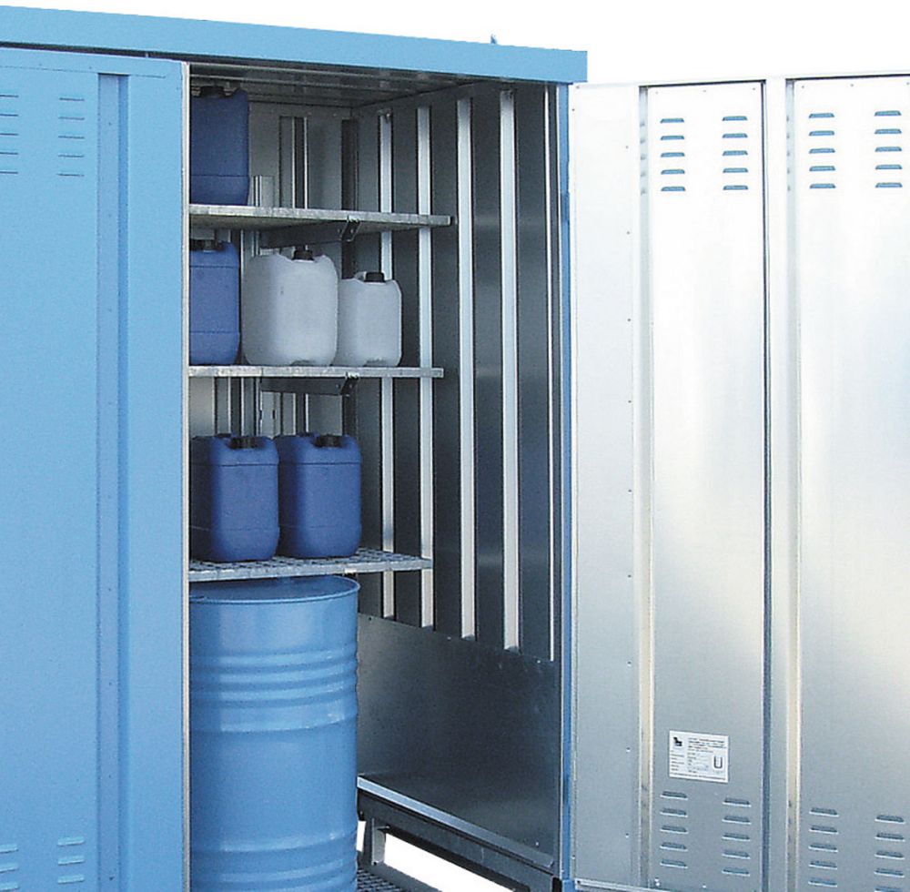 Produktbild Lacont Gitterrost-Regal-Set 3Ebenen,2600x500,vzk