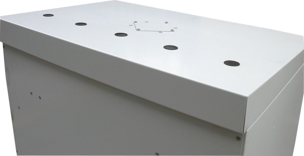 Produktbild Lacont TRG-Schrank 2 Türen grau, f.3Fl.a.50l