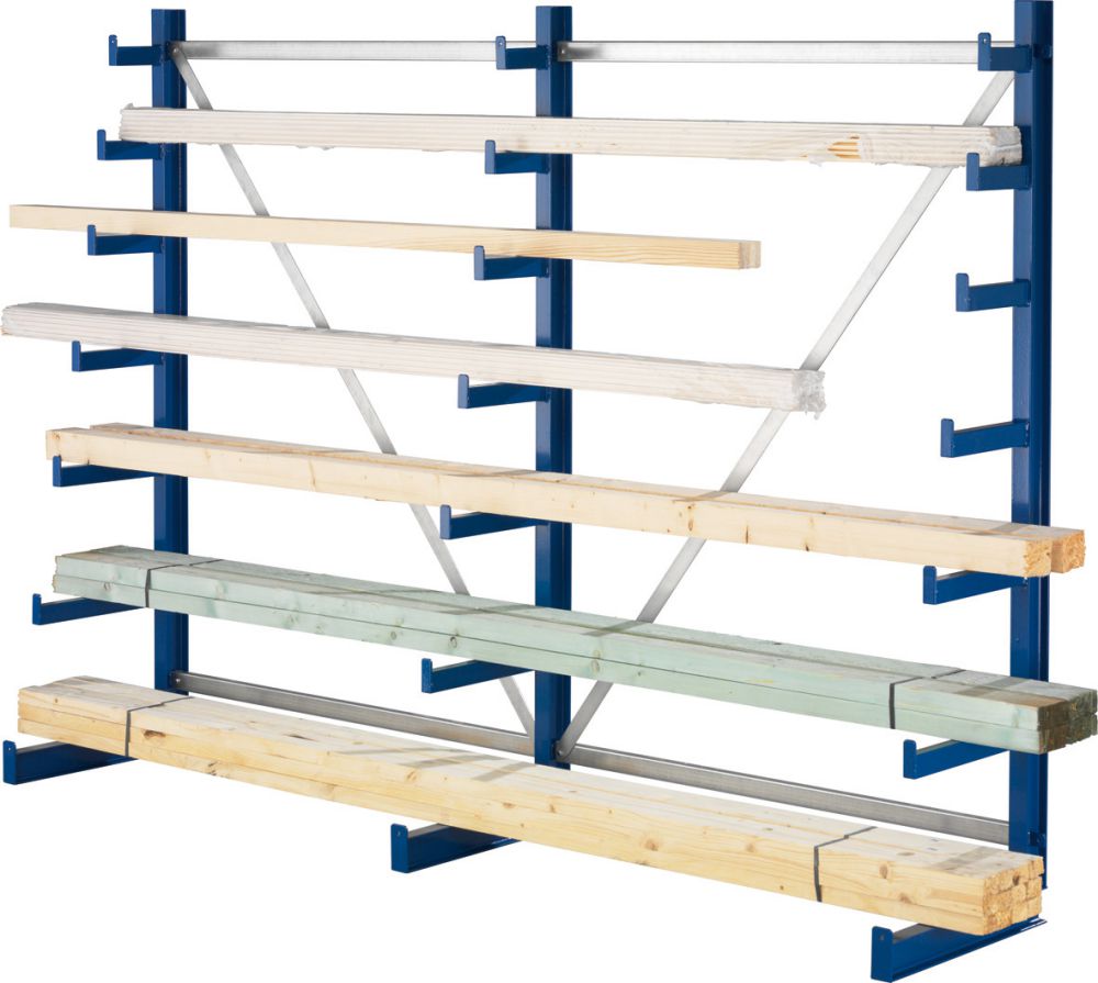 Produktbild Meta Langgutregal ATLAS ST L5400mm doppelseitig