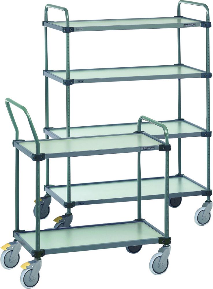 Produktbild Treston ESD-Etagenwagen TRTA T635xB1100xH1535mm, 4Etg. bild 1