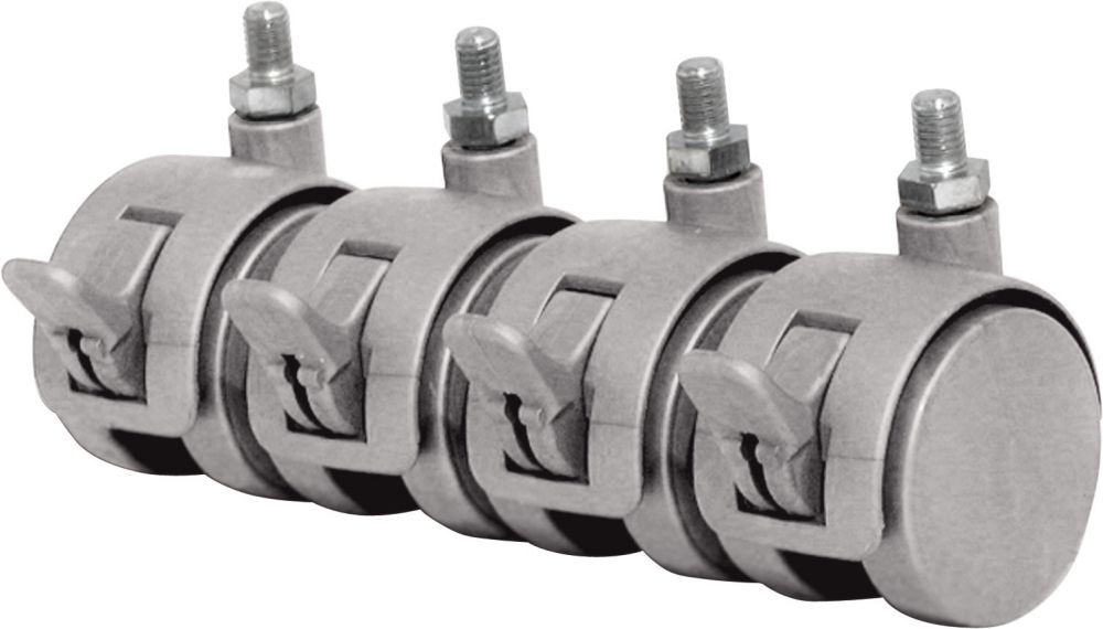 Produktbild Kerkmann Rollensatz für Stellwand (4 Stück) bild 1