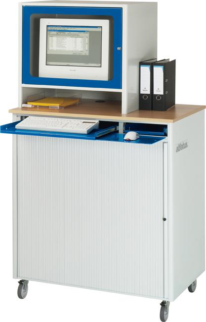 Produktbild RAU PC-Arbeitspl. Univ.4 fahrb. grau/blau bild 19