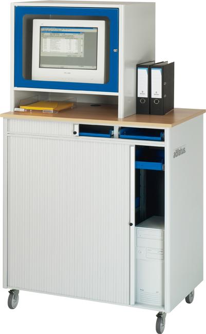 Produktbild RAU PC-Arbeitspl. Univ.4 fahrb. grau/blau bild 20