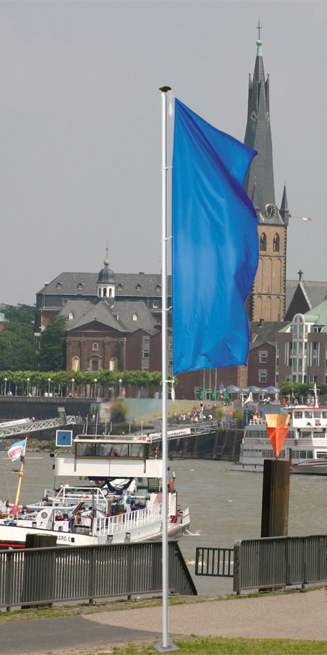 Produktbild Mannus Fahnenmast Pirat 9 m, Bodenhülse B100 bild 6