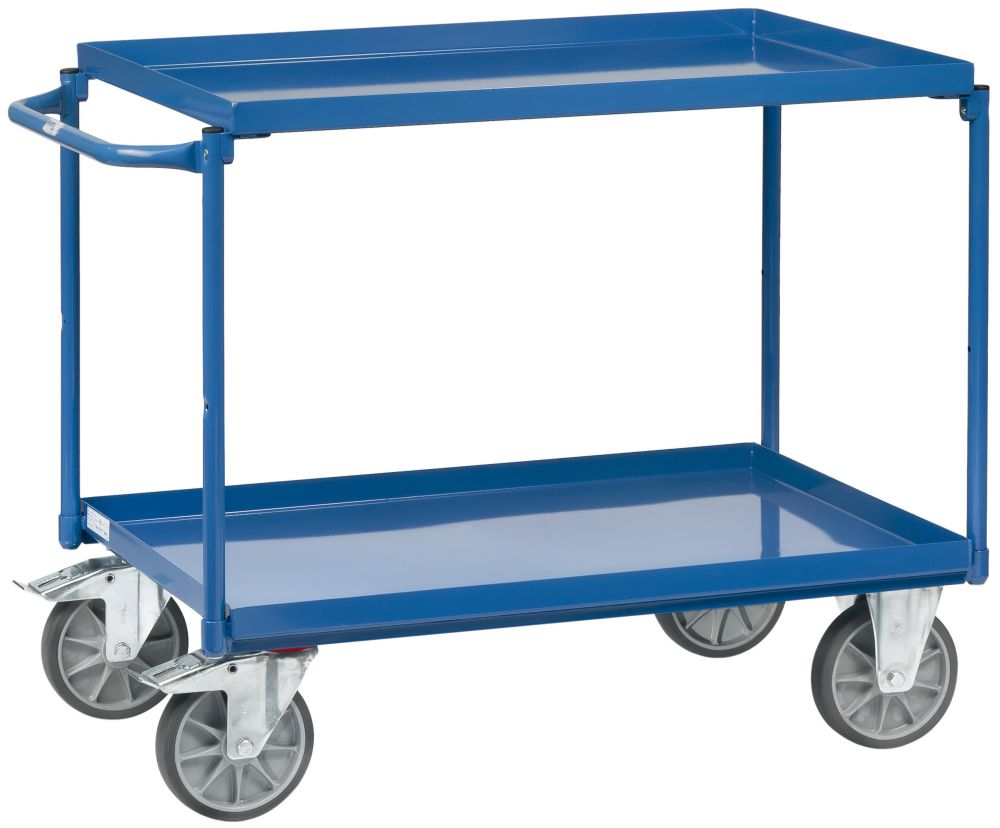Produktbild FETRA Tischwagen Transportwagen 4822 400kg 2 Wannen 1000x700mm