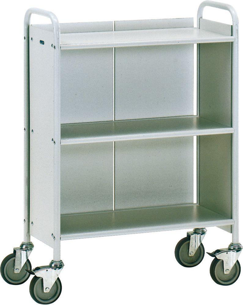 Produktbild FETRA Bürowagen 4871 3 B. 720x350 grau Rückw.