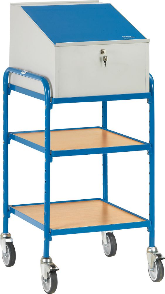 Produktbild FETRA Rollpult 5844 m.Aufsatz,2 Böden 500x600