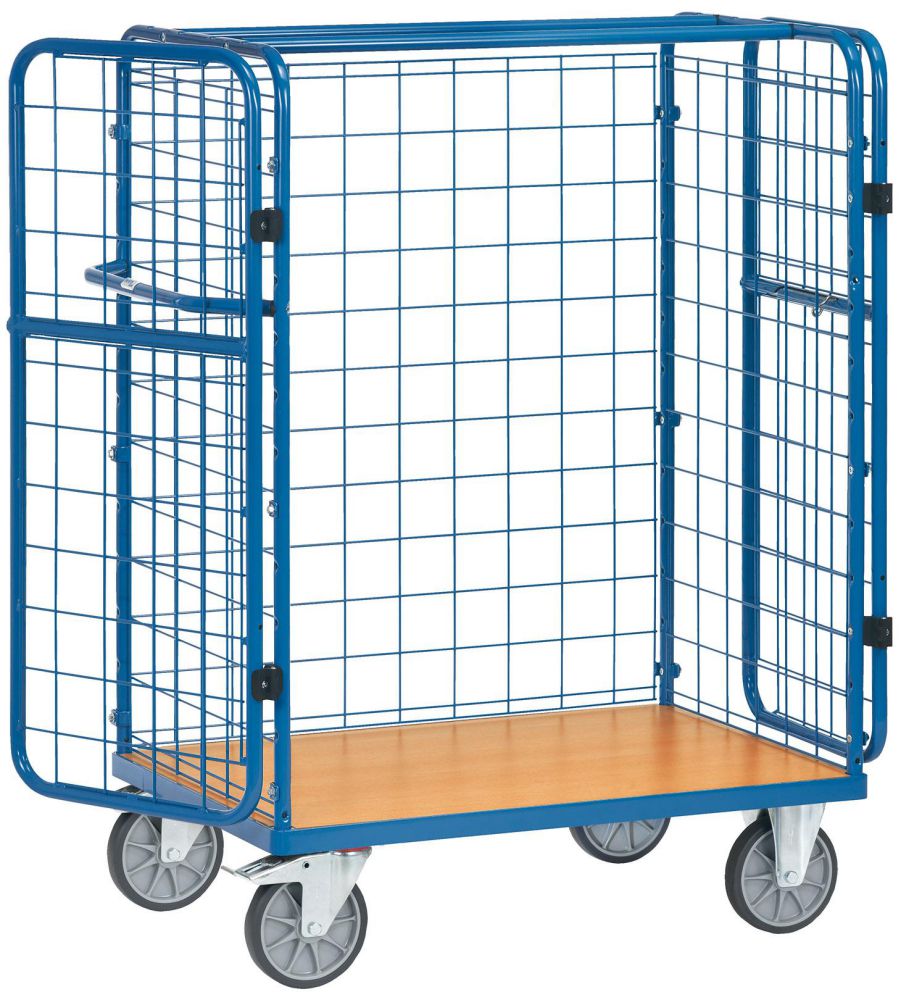 Produktbild FETRA Paketwagen Transportwagen 8483-3 500kg 1200x800mm m.Tür bild 4