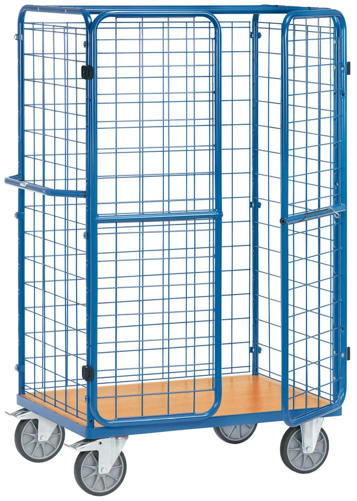 Produktbild FETRA Paketwagen Transportwagen 8483-3 500kg 1200x800mm m.Tür bild 6