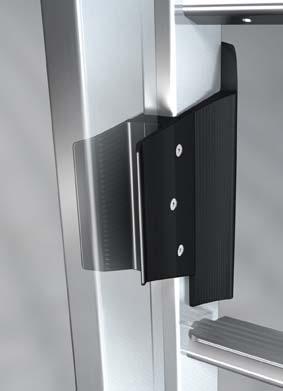 Produktbild Günzburger Stufen-Stehleiter alu 4 Stufen mit Brücke bild 5