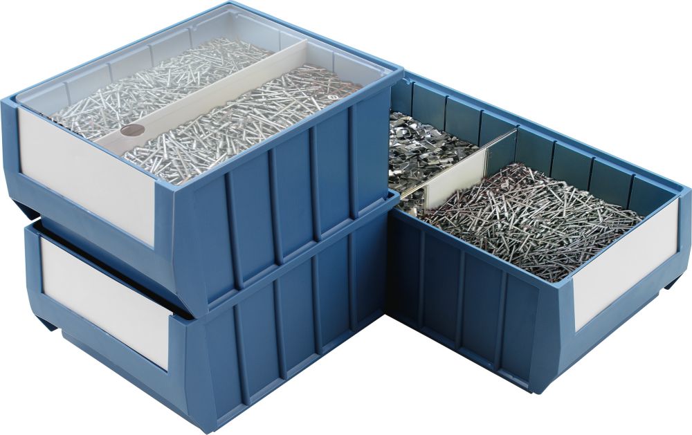 Produktbild Mauser Kunststoff-Regalkasten 300x234x140mm,(VE6) bild 1