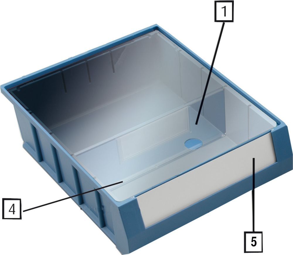 Produktbild Mauser Etikettenschutzfolie VE 10 Stk. Für 1/4/7/10