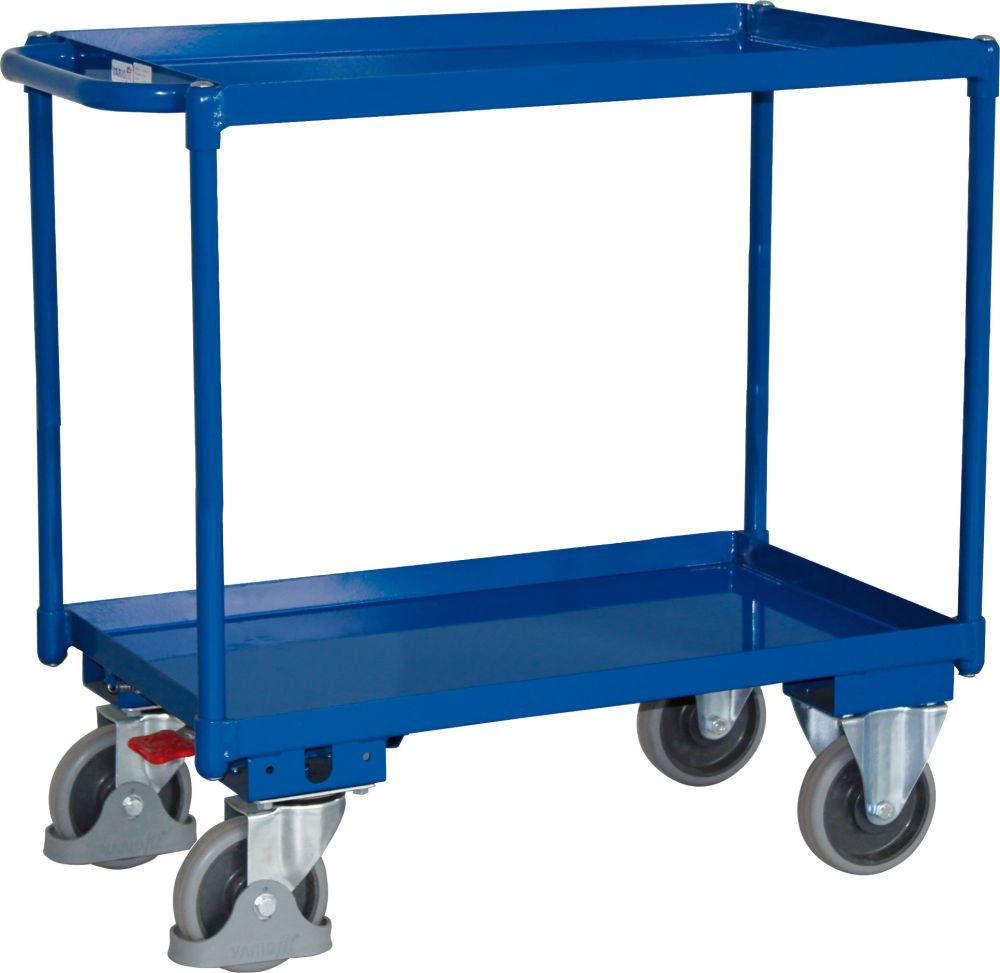 Produktbild Cordes Tischwagen 400 kg 845x495 mm 2 Stahlwannen bild 1