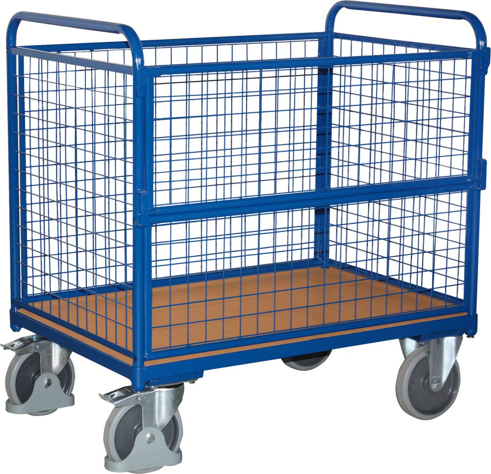 Produktbild Variofit Drahtkastenwagen 500 kg 1000x645 mm bild 1