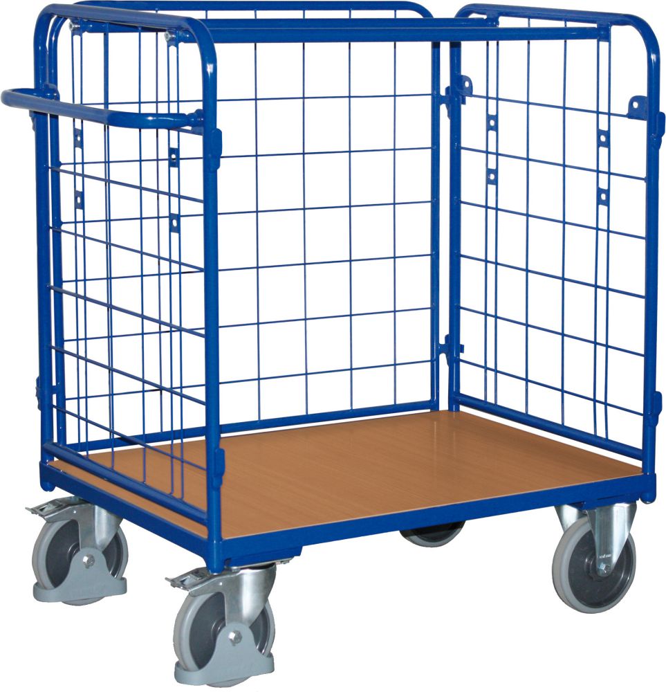 Produktbild Variofit Paketwagen 500 kg W930mm Lad. 1000x700 mm 3 Wände