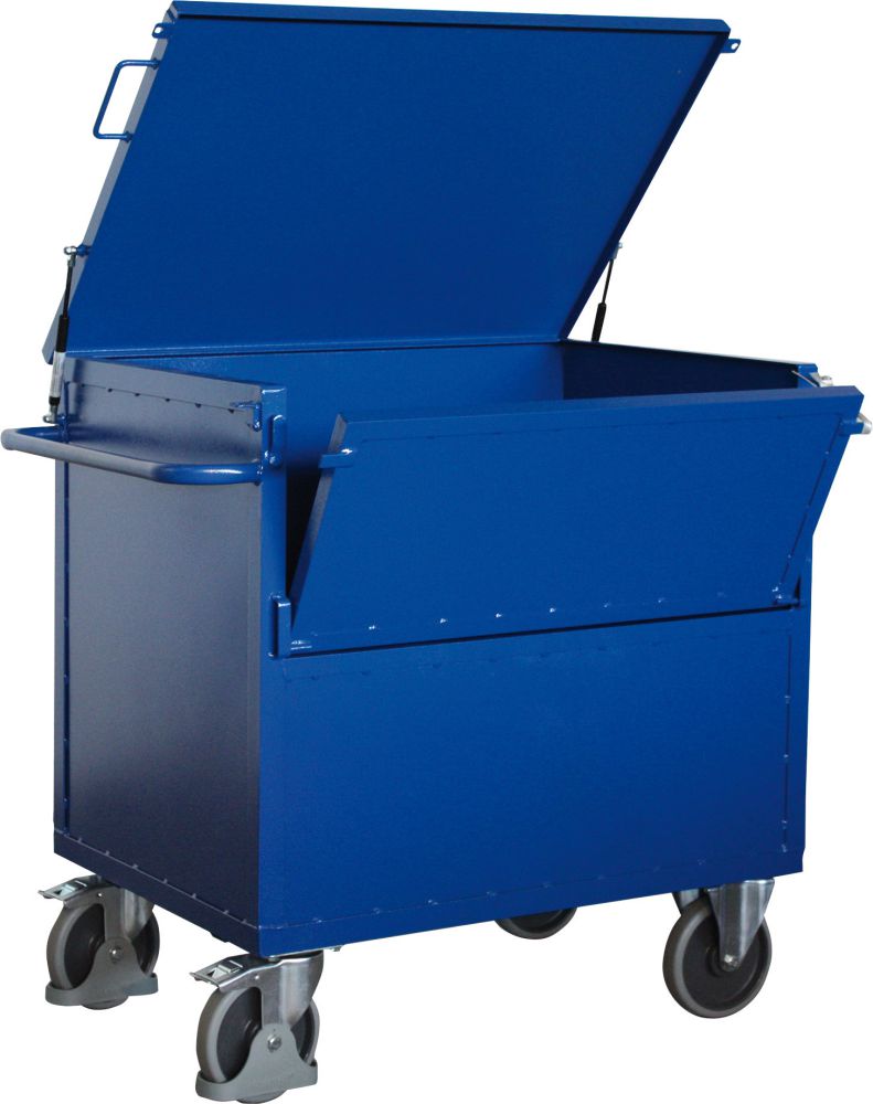 Produktbild Variofit Blechkastenwagen 500 kg 1190x790 mm mit Deckel bild 1