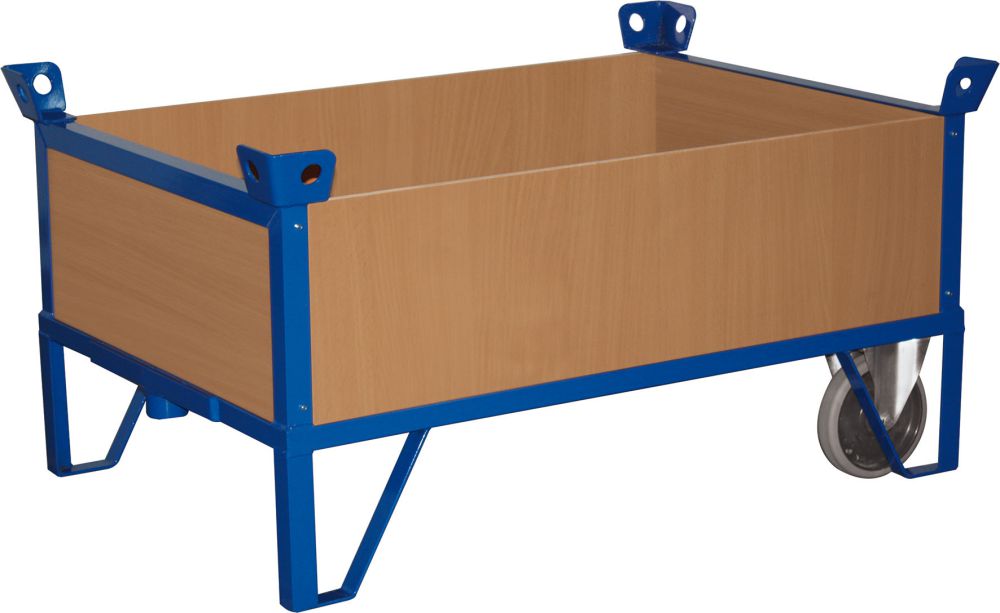 Produktbild Variofit Rollplatte 500 kg 1200x800 mm mit 4 Wände