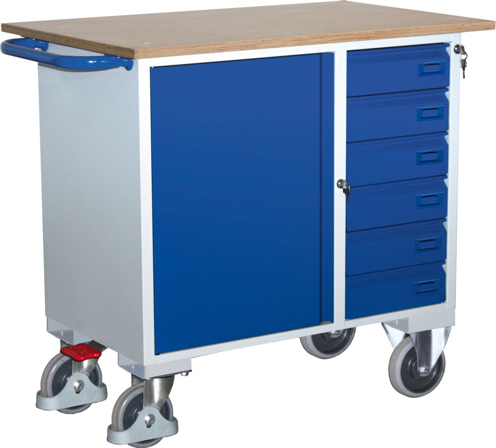 Produktbild Variofit Werkstattwagen 400 kg 1125x625x915 mm ohne Rand